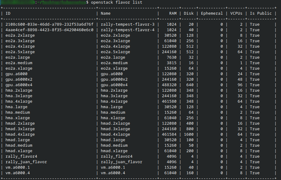 How to create a VM using the OpenStack CLI client cloud — Destination ...