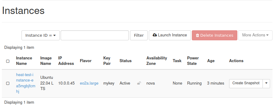 How to create a set of VMs using OpenStack Heat Orchestration ...