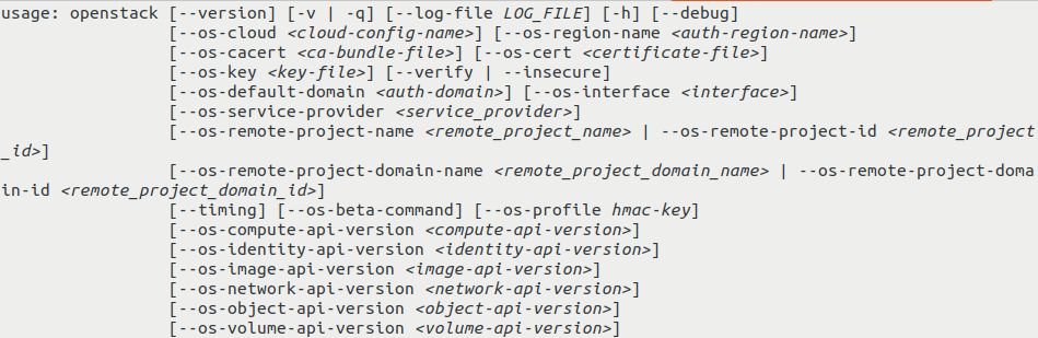 How to install OpenStackClient for Linux — Destination Earth Data Lake ...