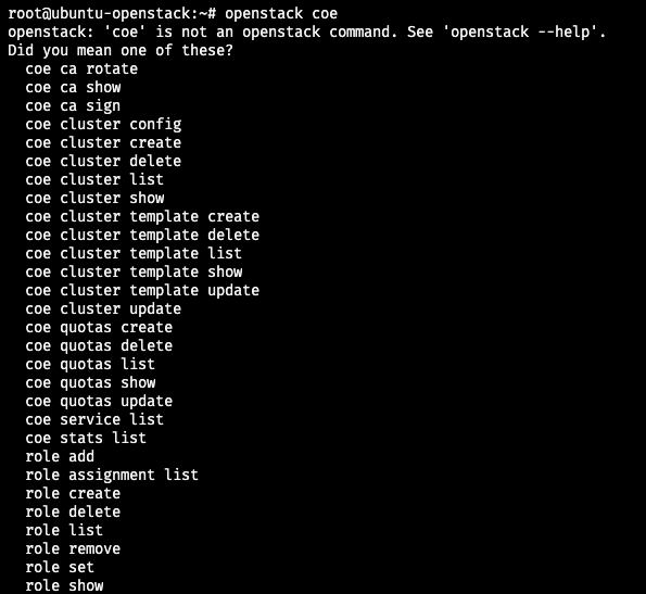 How To Install OpenStack and Magnum Clients for Command Line Interface ...